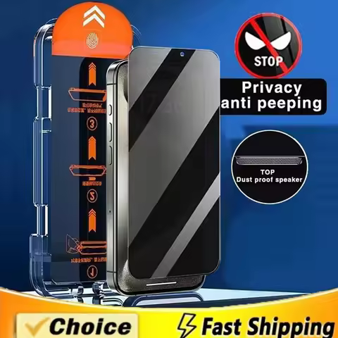 Dust Free Install Privacy Anti Spy Temper Glass Film for Vivo T3 Ultra V50 V40 SE V27e T2x V29 Lite 