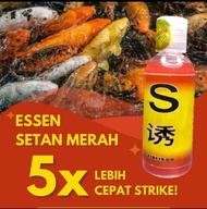 ESSEN SETAN MERAH PALING VIRAL 60ml DARI CHINA DAN ANTI BONCOS untuk memancing