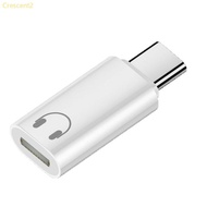 Crescent2 USB C to 8Pin Earphone Converters Type C Male to 8Pin Female Adapter for Phone Pad Headpho