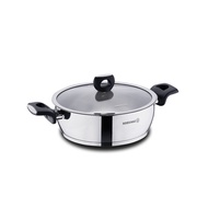 Korkmaz Nora Stainless Steel Cooking Pot with Lid