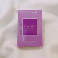 ✨香水小樣 寶格麗（Bvlgari）Omnia Amethyste 紫水晶 女性淡香水木質花香調 花果香醚 2ML