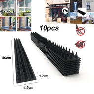10pcs Plastic Anti bird Spike Against Birds Garden Outdoor Cat Repellent Animal 防鸟刺