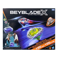 美版 Beyblade X Drop Attack Battle Set 爆旋陀螺X 衝擊魔龍 9-60LR 翱翔飛龍 3-85N 衝擊龍神 薯片龍 懸浮飛龍 (平行進口)
