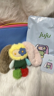 ⭐️Juju Mismatched🎨 拼色系列盲盒公仔 🤎Kenny 《已絕版》 🎨澳洲藝術家 CJ Hendry 限量Juju毛公仔 Blind Plush// Juju world Hong Ko