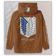 AOT Attack on Titan Anime Windbreaker - Legion Shingeki no kyojin Scouting Jacket | Hoodie hoodie