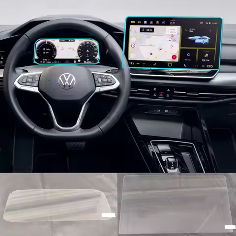 Tempered glass For Volkswagen golf 8.5 MK8.5 mk8 7.5 2024 2025 Car infotainment radio GPS dashboard 