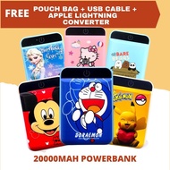 MINI POWERBANK CARTOON CUTE POWERBANK- 20000mAh HELLO KITTY WEBAREBEAR