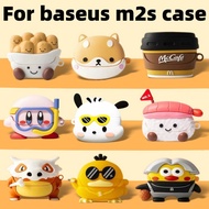 For baseus m2s Shockproof Headphone Case Cover  baseus m2sShockproof Silicone Cover