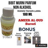 Ameer Al Oud Al Najah Ameer Oud Surrati 100 ML Parfum Non Alkohol Wangi Tahan Lama