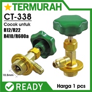 CH CT 338 freon can tap valve can tab faucet ch338 ct338
