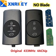 XNRKEY Original 3B Keyless Remote Car Key 4A Chip 433Mhz for Chery