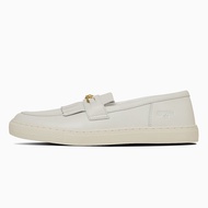 日本限定 Converse ALL STAR COUPE GB LOAFER 皮革樂福鞋 米白金扣/ 22 cm