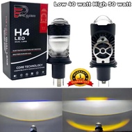 Premium H4 Led Headlight Original Epic Racing Ze5 High Low Ac Dc Plus Full Cooling Fan