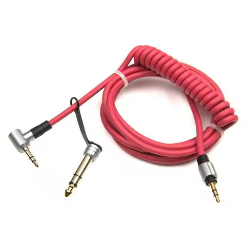 Stereo Audio Cable Cord Headsets Replacement Adapter Strong and Durable For Dr Dre Solo Pro Mixr Hea