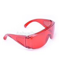 Red Goggle Glasses Lab Safety Dental Protective Eye Curing Light Whitening New