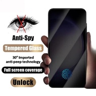 2Pcs Unlock Fingerprint Privacy Tempered Glass for Honor Win RT GT Pro Magic 8 Air 7 Honor 600 500 P