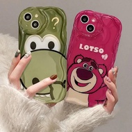 DS024 SOFTCASE GLOSSY CHARACTER LOTSO CUTE FOR iphone 6+ 7 8G 7+ 8+ X XS XR 11 12 13 14 15 PRO MAX