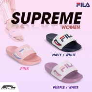Fila Collection ฟีล่า รองเท้าแตะ รองเท้าแบบสวม รองเท้า สำหรับผู้หญิง W SD Supreme SDST220502 (590)