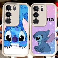 H111 Cute Stitch White Casing for VIVO V40 Lite V27E Y81s V29E Y300 Y29 Y19S V27 Y100 Y81 Y200e V29 