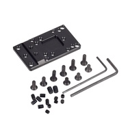 R RMR Red Dot Mounting Board Outdoor Tactical P1 Base Suitable for glock RMR/VENOM/MROS Base Clip