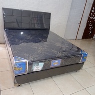 SPRINGBED BIGLINE BY BIGLAND -180X200 FULL SET DIVAN SANDARAN