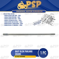 Baut Blok Grand (Panjang) - Baud Ancer Mesin Tusuk Sate Silinder Head Block Seher Astrea Prima Supra