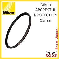 Nikon lens protection filter ARCREST II PROTECTION FILTER 95mm ARII-PF95【Direct from  Japan】