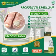 Propolis SM - Obat Kuku Rusak Cantengan Jempol Jamur Kuku Kuku Menguning Piting Kuku Kuku Rapuh Psor