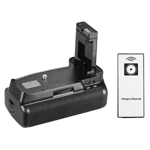 AA84 Vertical Battery Grip Holder With IR Remote Control For Nikon D5300 D3300 D3200 D3100 DSLR Came
