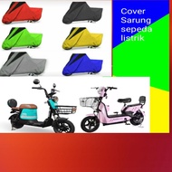 cover sarung pelindung sepeda gunung mtb /listrik/lipat/ bmx small - silper sepeda dewasa