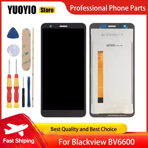 New Touch Screen LCD Display For Blackview BV6600 Pro BV6600 BV6600E Digitizer Assembly Replacement 