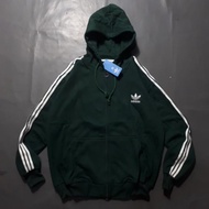 Hoodie Zipper Adidas Trifoil