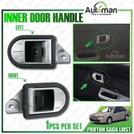 Proton Saga LMST Inner Door Handle Door Inner Handle Inside Handle Base Grey Silver OEM Replacement 