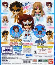 聖鬥士星矢 OMEGA  轉蛋 可動玩偶，A.B 2套 共六種(代理版)