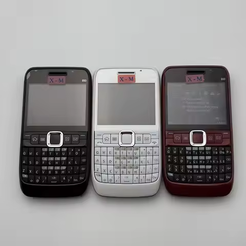 Original E63 Unlocked Mobile Cell Phone GSM 2G 3G Wifi 2MP QWERTY Russian Arabic Hebrew Keyboard Cel