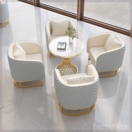 Card Seat Lightly Negotiate Business Table Chair Combination Rest Area Conference Guest Sales Lobby 