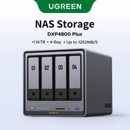UGREEN NASync DXP4800 Plus 4-Bay Desktop NAS, Intel Pentium Gold 8505 5-Core CPU, 8GB DDR5 RAM, 128G