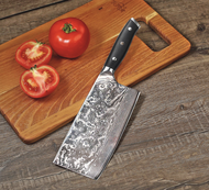 67 Layers Damascus Large Kitchen Knife 9Cr18MoV Steel G10 Handle With Gift Box