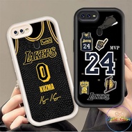 Casing For OPPO A5S A7 A12 F9 F9 Pro A11K Cartoon Silicone Colorful Soft Phone Case TPU NBA Stars Je
