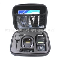 Fatman Black color walkie-talkie handbag Baofeng UV-82 UV-82HP UV82L carrying bag storage box