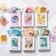 0020 Beautiful Day Square Inch Lottery Sign Series Stamp Shape Sticker