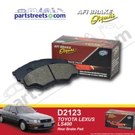 Olymas Rear Brake Pad - Toyota Lexus LS400 - D2123 (1set)