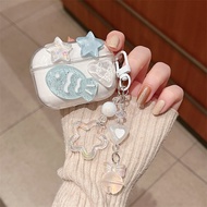 Star Fish Suitable for Gold Luck A7Pro Bluetooth Headset Protective Case Transparent New Style Gold 