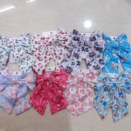 Scrunchie ribbon bandana cloth clip character ribbon