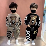 Little Bear Boy Set Baby Spring Autumn Sweatshirt Children's Handsome Boy #3.2