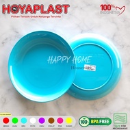 HOYAPLAST Grain Round Dinner Plate 9 inches 23cm 8 Color Motif Variants