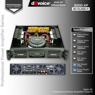 DBvoice 3000XP Power Amplifier Class-H 2x1200Watt 4ohm