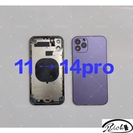 Shiny for iPhone 11 Housing like 14 Pro,iPhone 11 to iPhone 13pro Backshell conversion 11 Diy 14Pro 