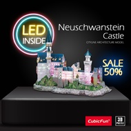 LED Noischwan Castle Neuschwanstein 3d Jigsaw Puzzle L174 Cubicfun 1 Brand