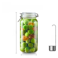 Food Grade Glass Sealed Container for Making Fruit Wine Home Use Kitchen Storage Bottle Quince Plum 